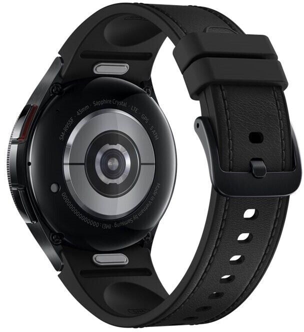 Samsung Galaxy Watch6 Classic 43mm LTE - Edelstahl, AMOLED, Saphirglas, Schwarz Samsung Galaxy Watch6 Classic 43mm LTE - Edelstahl, AMOLED, Saphirglas, Schwarz